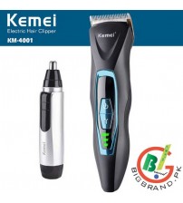 Kemei Waterproof Clipper Trimmer with Nose and Facial Trimmer KM-4001